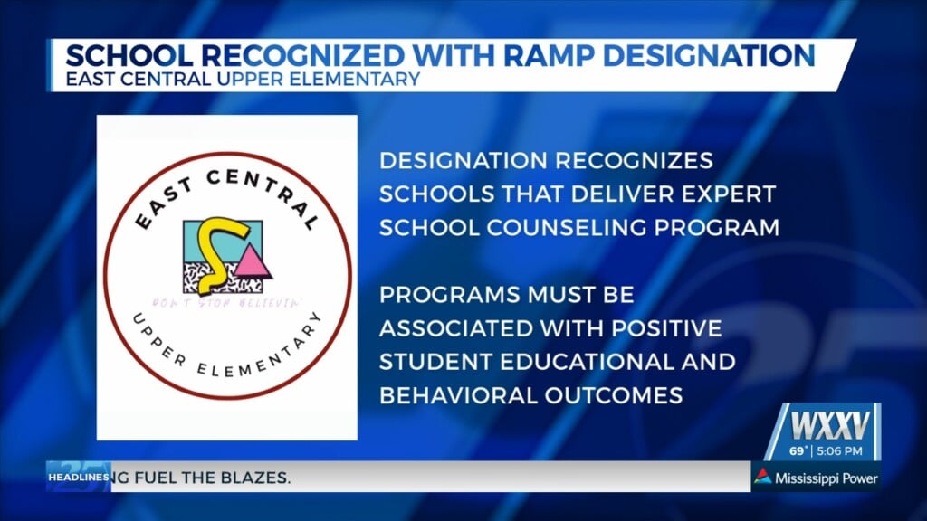 East Central Upper Elementary Recognized With Ramp Designation