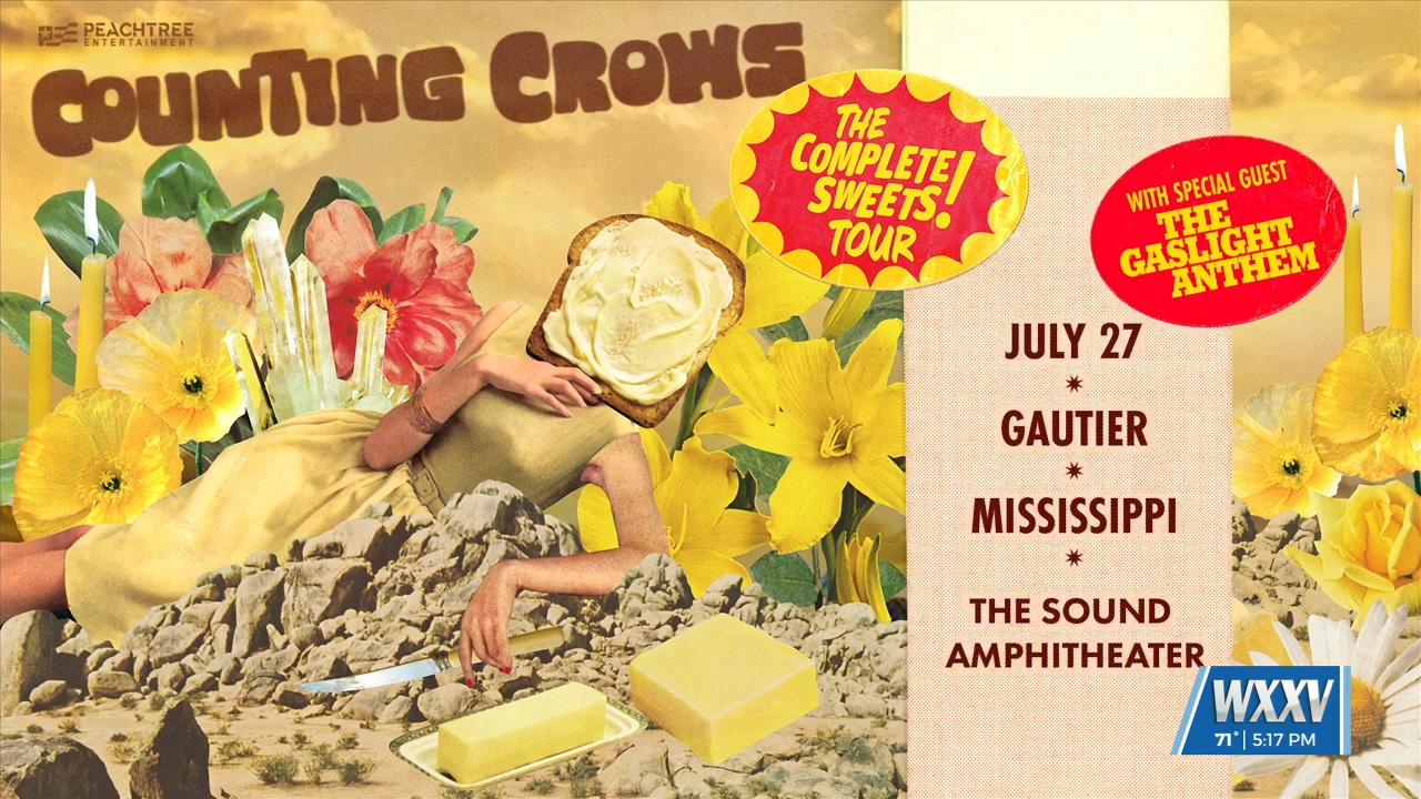 Counting Crows announce performance at The Sound Amphitheater - WXXV ...