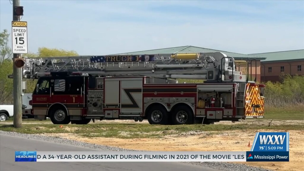 Site Dedication For Fire Station 2 In Gulfport