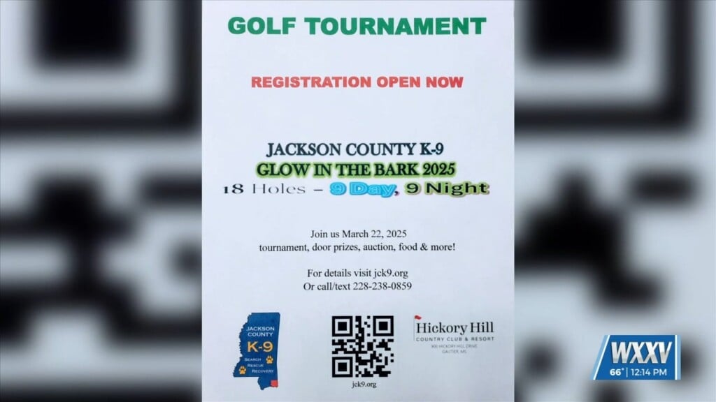 Glow In The Bark Golf Tournament Benefiting Jackson County K 9 Search, Rescue, And Recovery