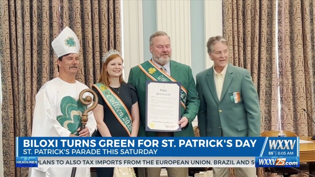 Biloxi Turns Green For St. Patrick’s Day
