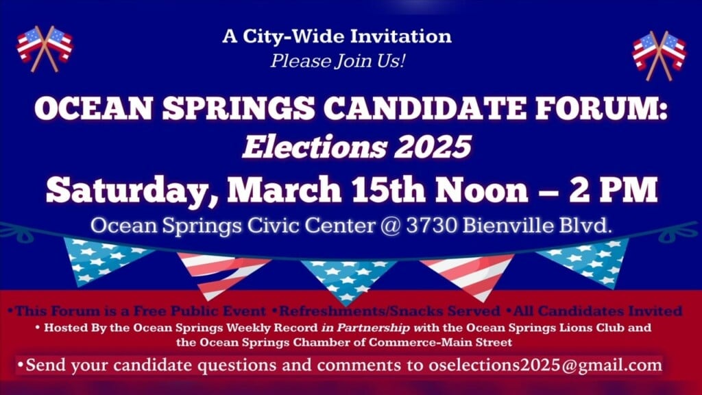 Ocean Springs Candidate Forum