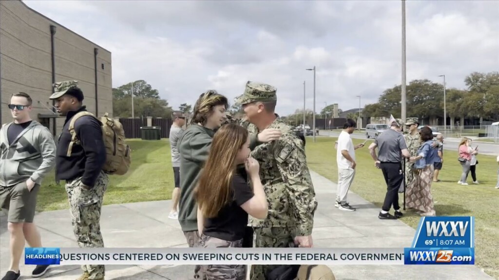 Seabees Return Home After Six Month Deployment