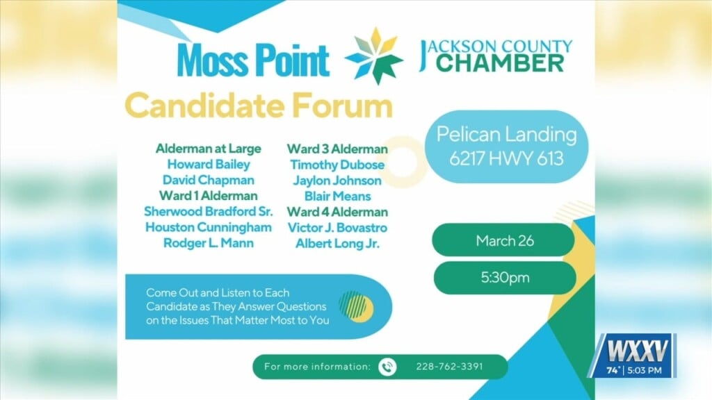 City Of Moss Point Holding Candidate Forum