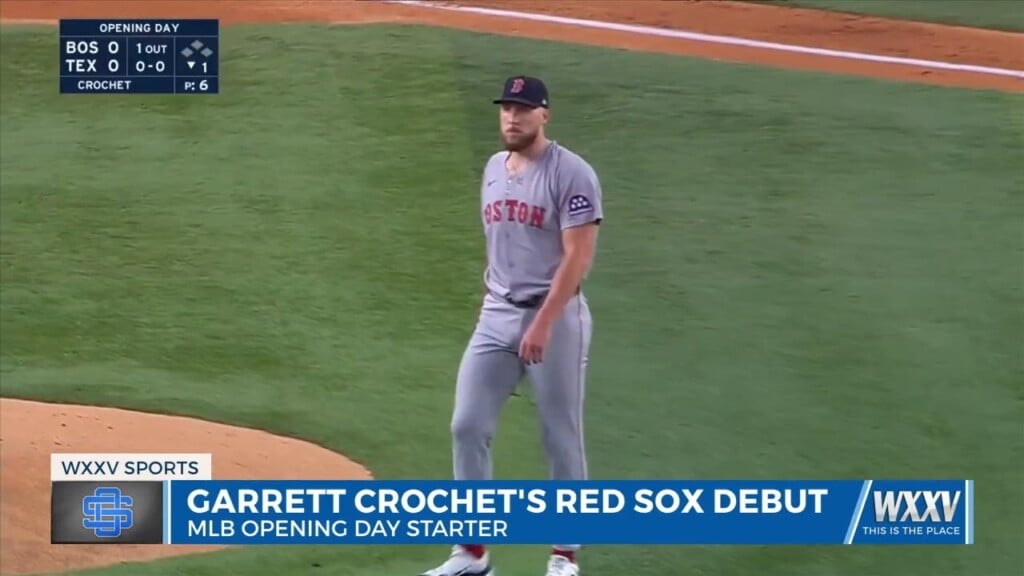 Ocean Springs Alum Garrett Crochet Made Opening Day Start For The Boston Red Sox