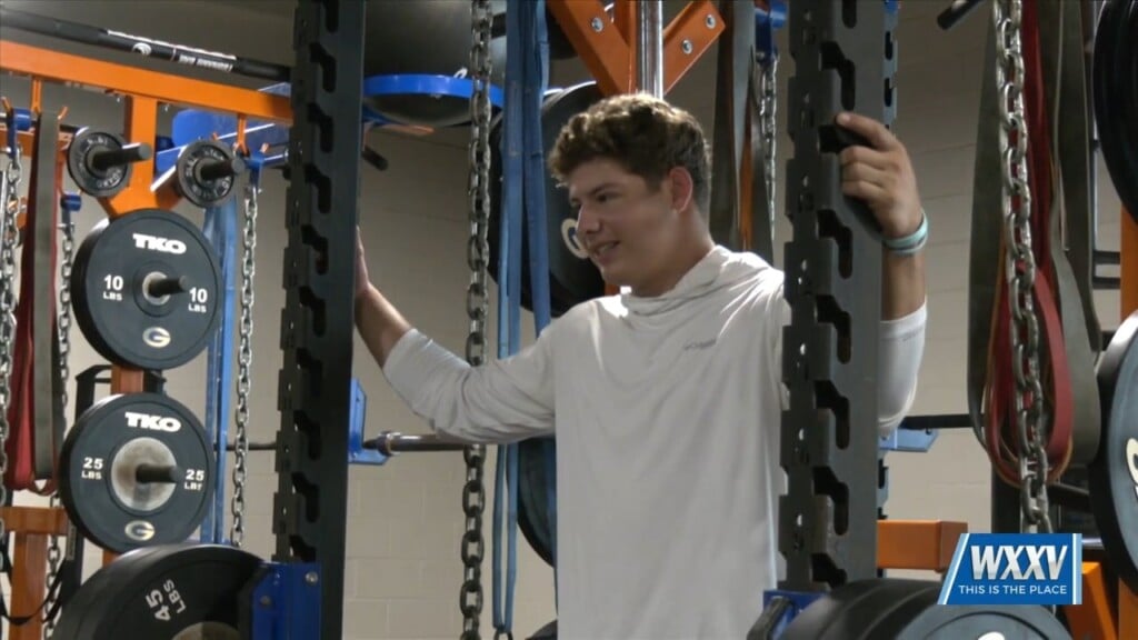 Introducing Our Wxxv Student Athlete Of The Week, Gulfport's Very Own Davis Ormes!