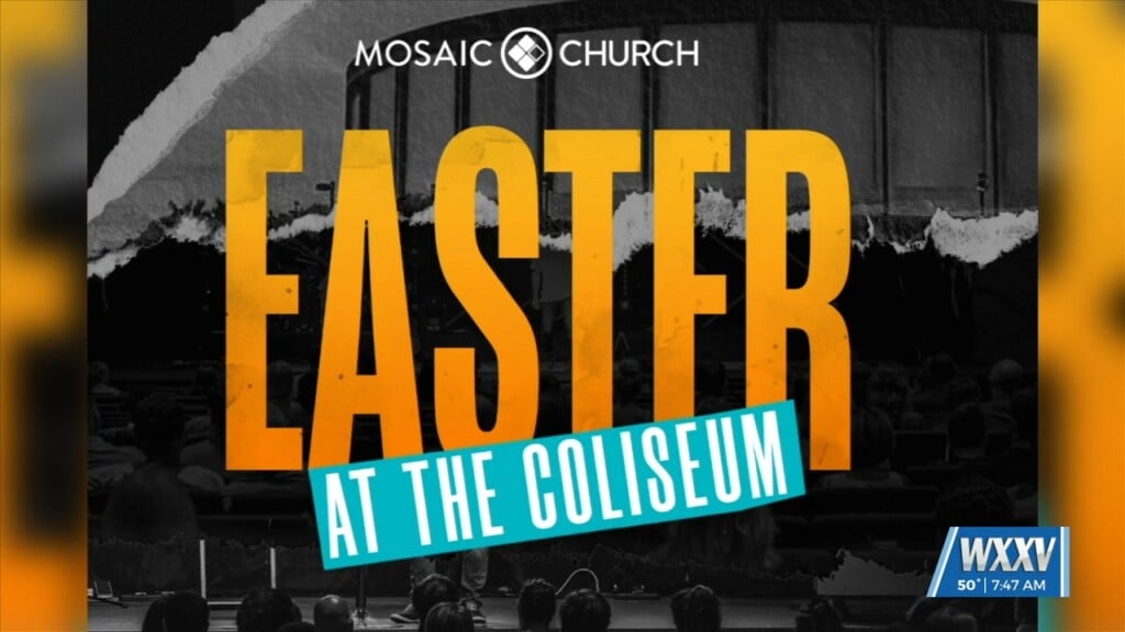 Mosaic Easter Service At The Coast Coliseum