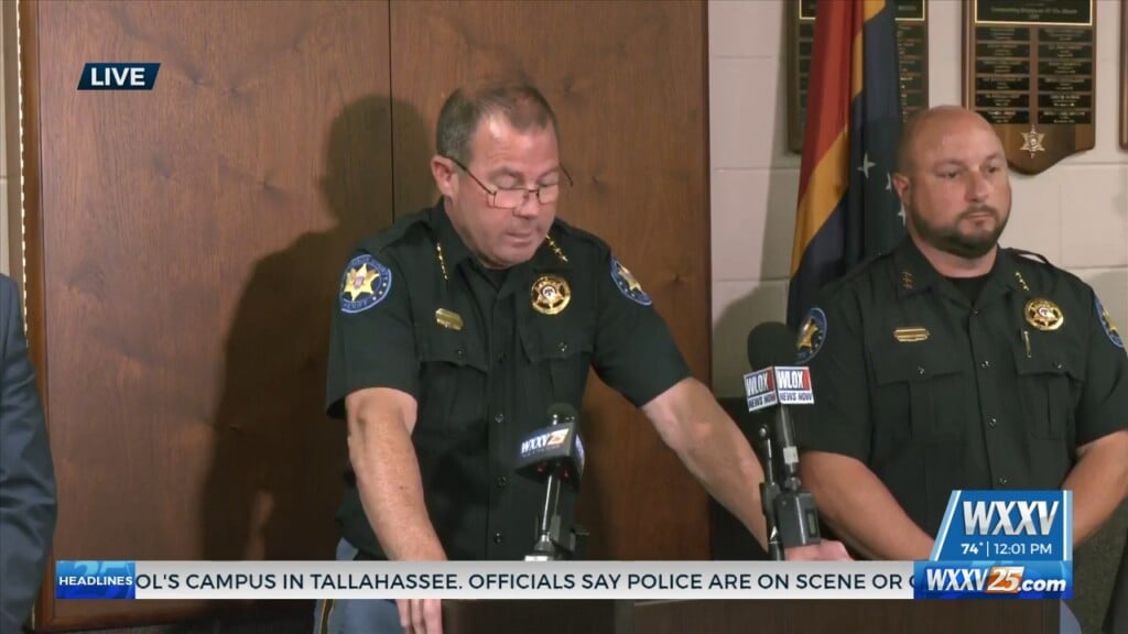 Harrison County Sheriff Holds Press Conference On Gracelynn Vick's Death
