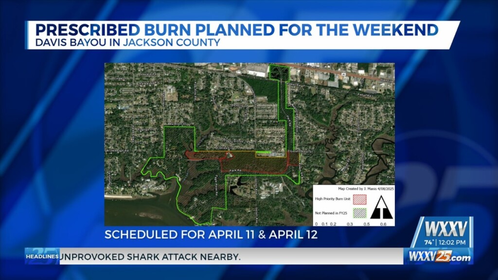 Prescribed Burn Planned At Davis Bayou