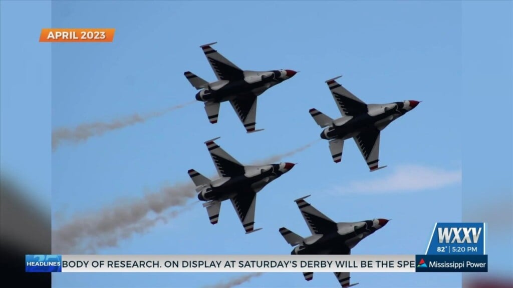 Air Force Thunderbirds Air Show Set To Return To Biloxi