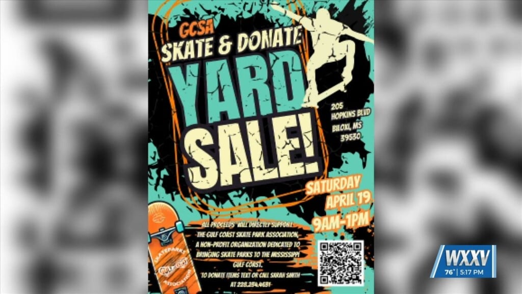 Gulf Coast Skatepark Association Hosting Community Yard Sale