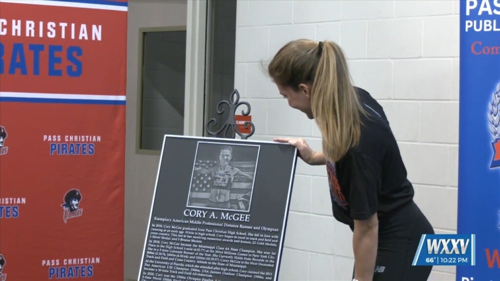 Pass Christian Honors 2009 State Championship Team And Olympian Cory Mcgee