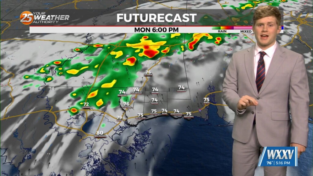 4/21 Sam Parker's "gloomy" Monday Evening Forecast
