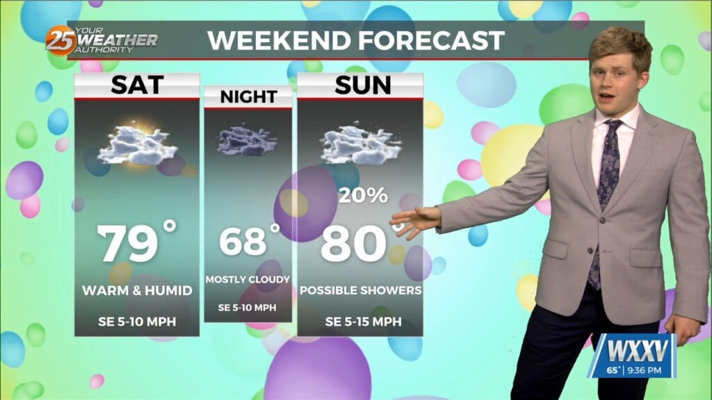 4/16 Sam Parker's "pleasant" Wednesday Night Forecast