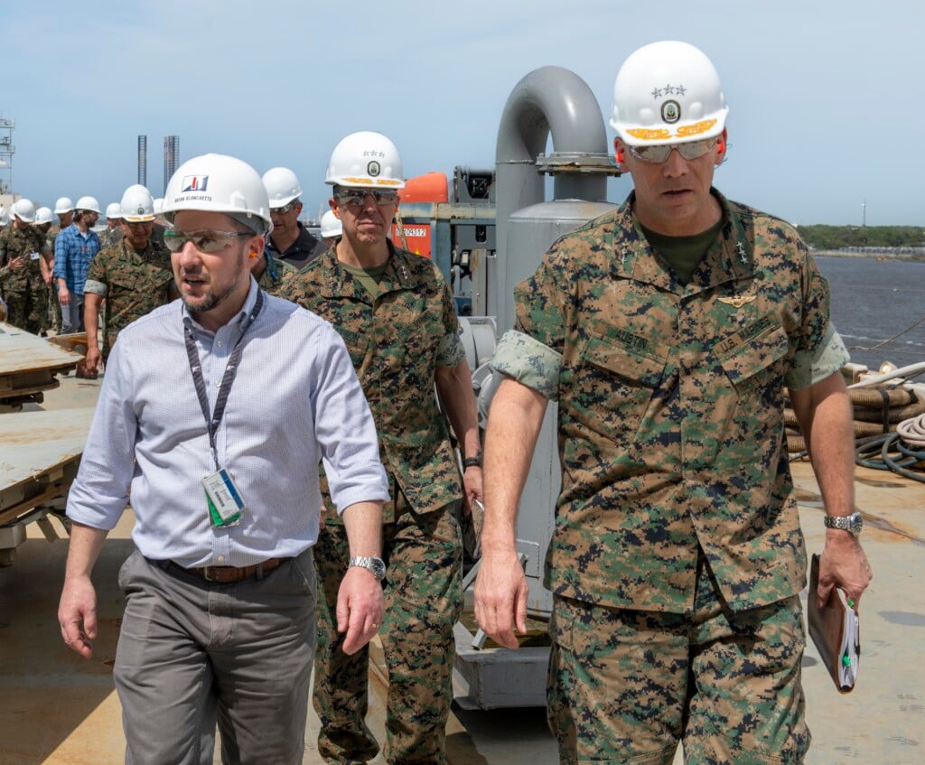 Visit Lt Gen Eric Austin Brian Blanchette March 31 2025
