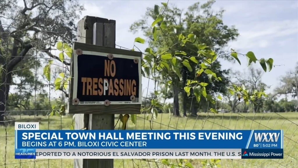 Town Hall Meeting Called For Biloxi