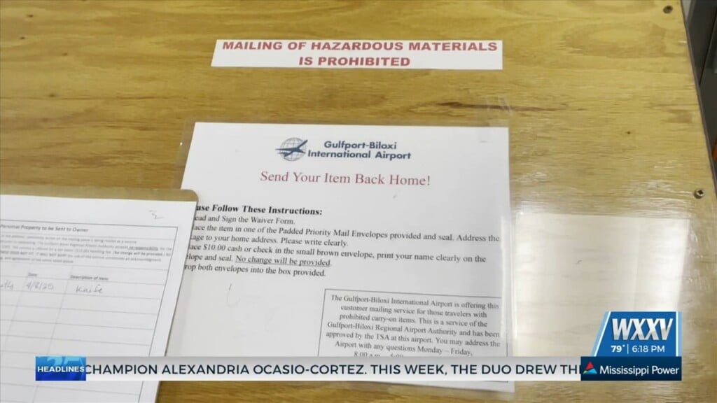 Gulfport Biloxi International Airport Offers Way For Passengers To Ship Items