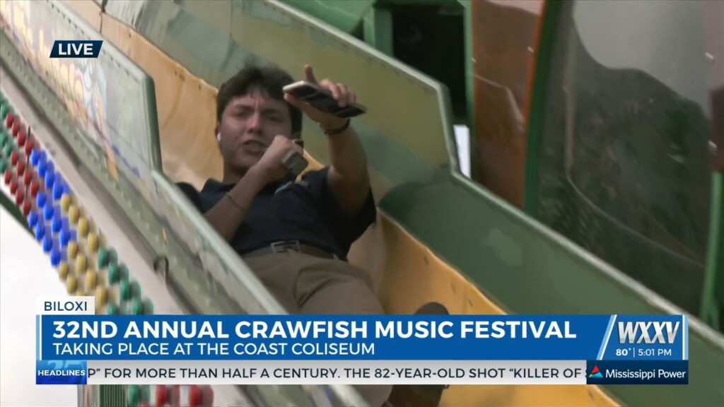 Wxxv News 25’s Marco Bitonel Live At The Crawfish Music Festival