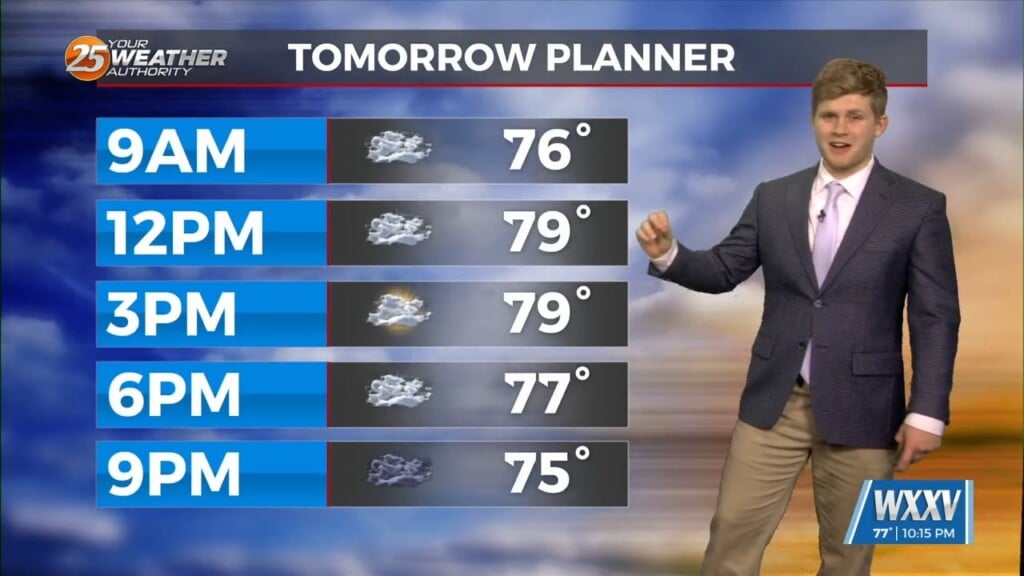 4/3 Sam Parker's "early Summer Feels" Thursday Night Forecast