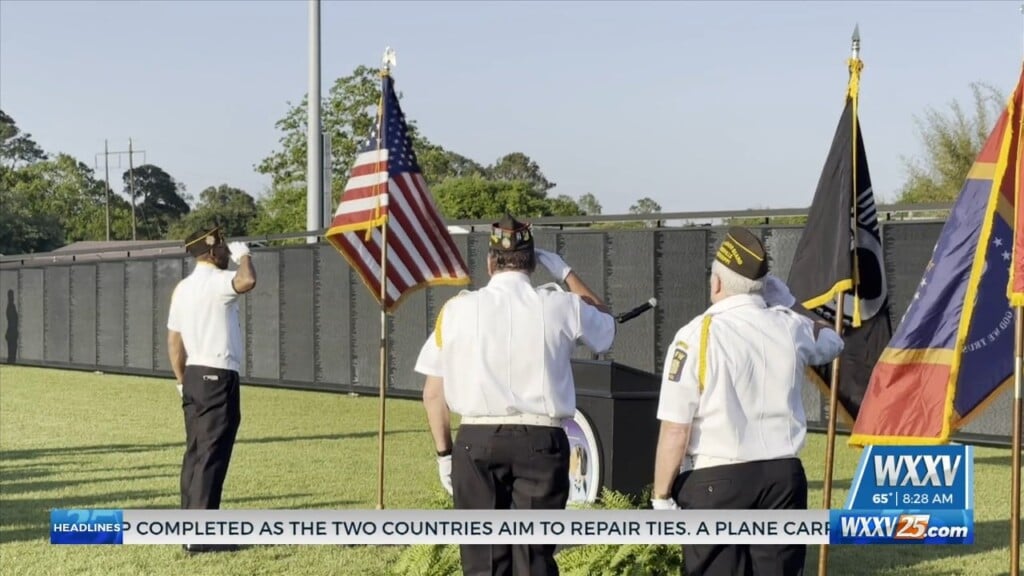 ‘the Wall That Heals’ Vietnam War Memorial Now Open In D’iberville