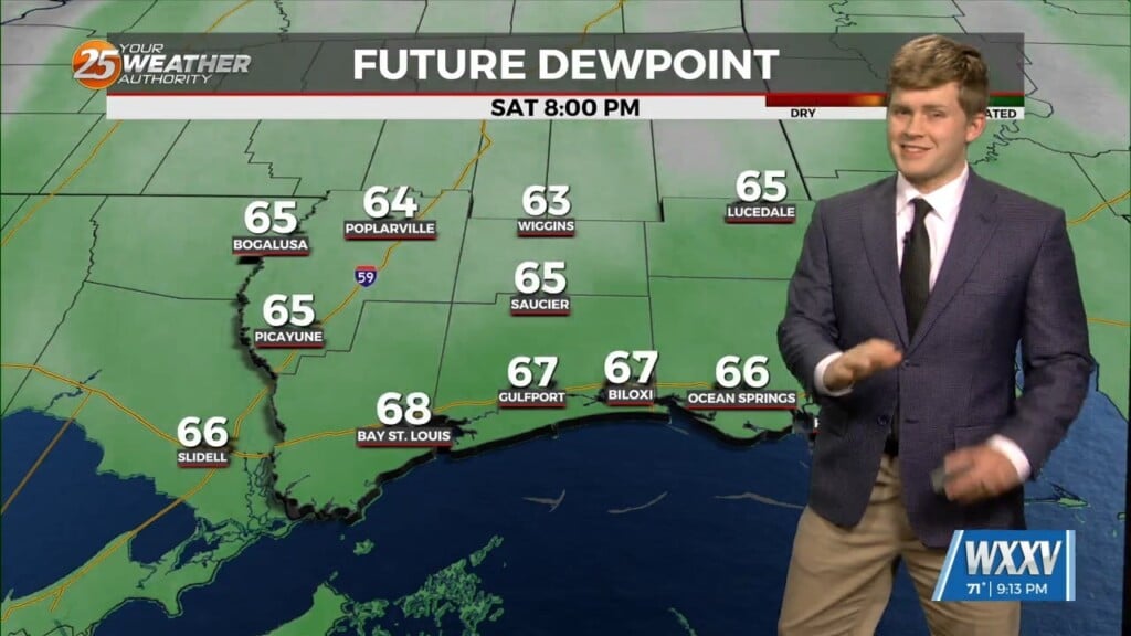 4/17 Sam Parker's "muggy Few Days" Thursday Night Forecast