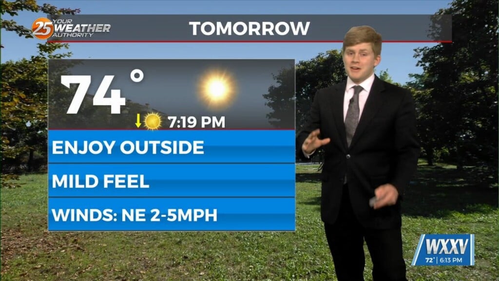 4/8 Sam Parker's "its Not Muggy!" Tuesday Evening Forecast