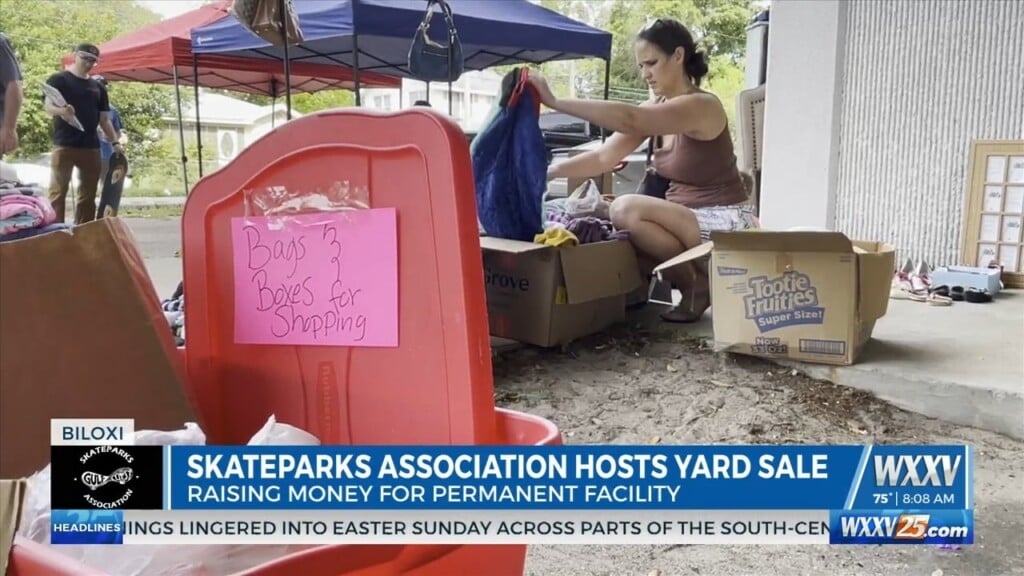 Gulf Coast Skateparks Association Hosts A Community Yard Sale