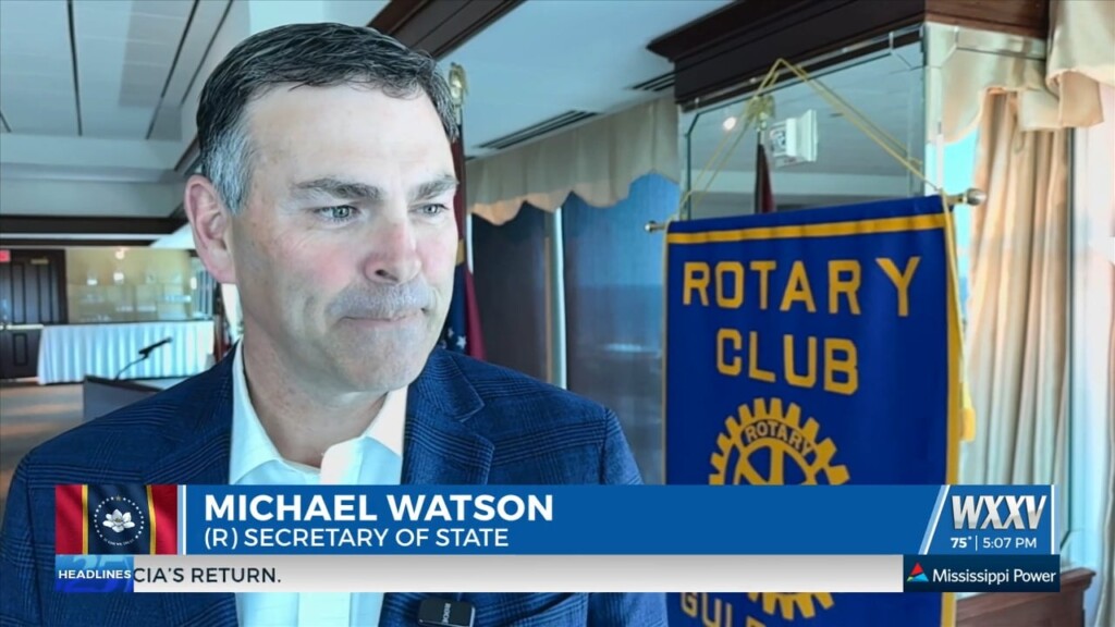 Secretary Of State Michael Watson Shares On Topics Ranging From Municipal Elections To Tidelands Bill
