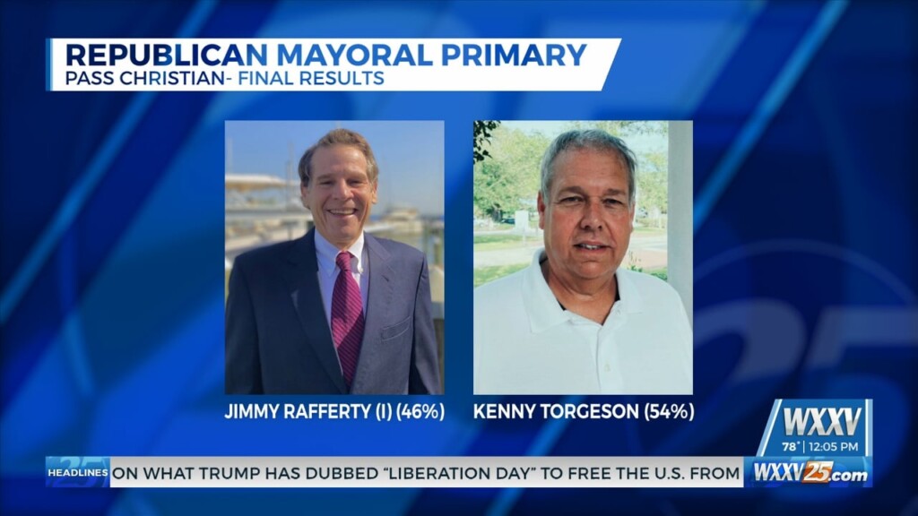 Kenny Torgeson Wins Pass Christian Republican Mayoral Primary