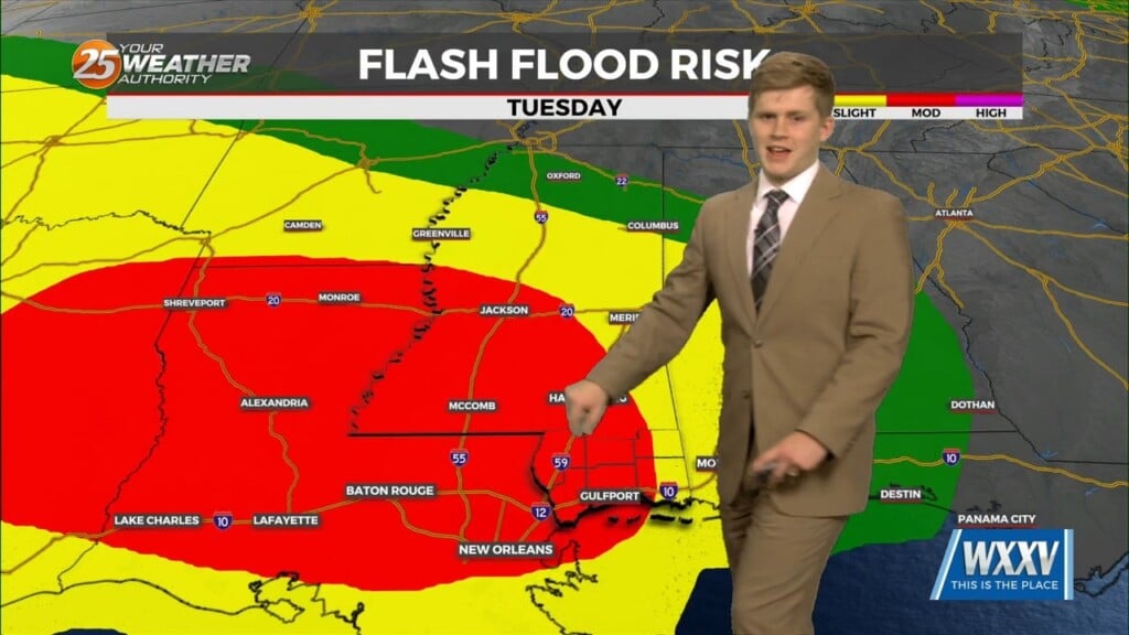 5/5 Sam Parker's "buckets Of Rain" Monday Night Forecast