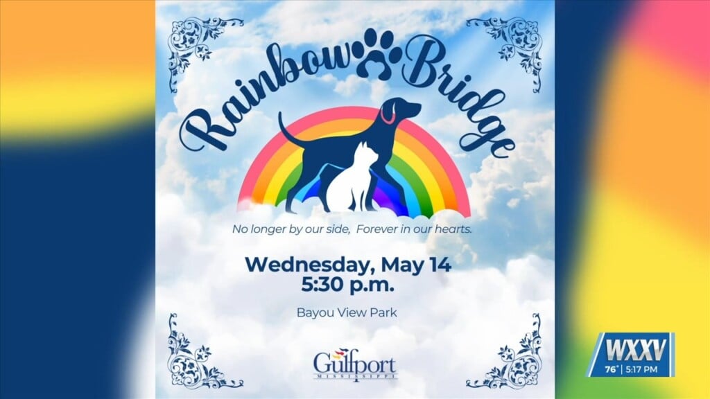 City Of Gulfport Holding Ribbon Cutting For Rainbow Memorial Bridge
