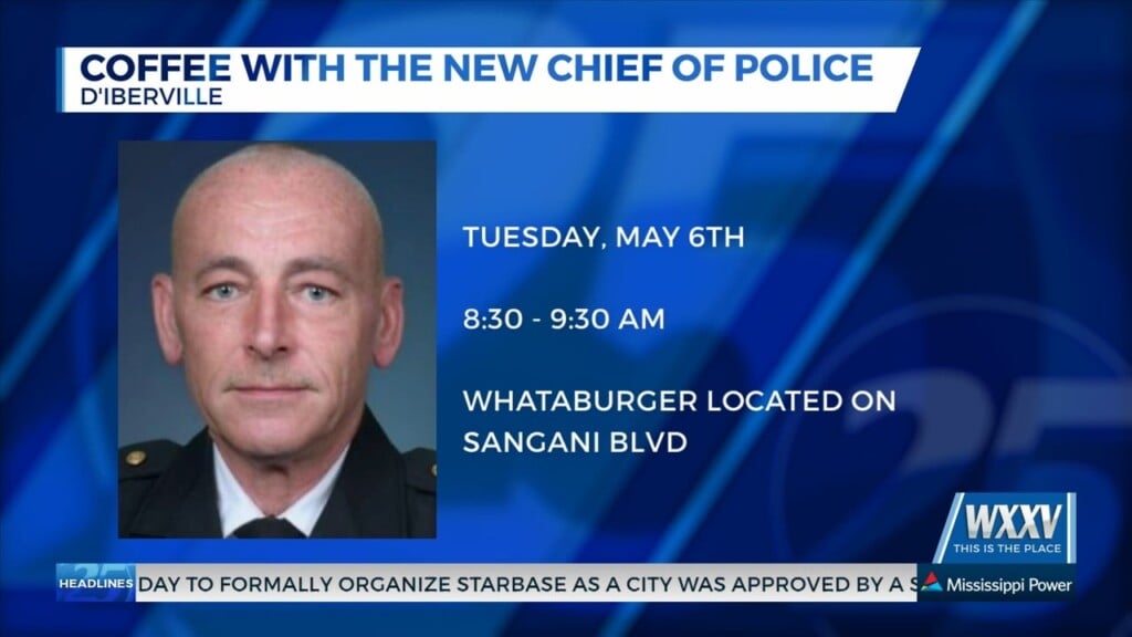 Coffee With New D’iberville Chief Of Police