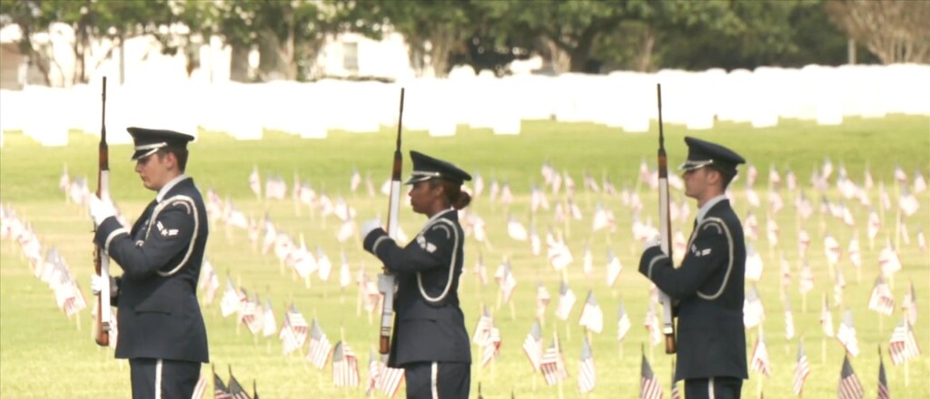 Memorial Day Remembrance Ceremony At Biloxi National Cemetery