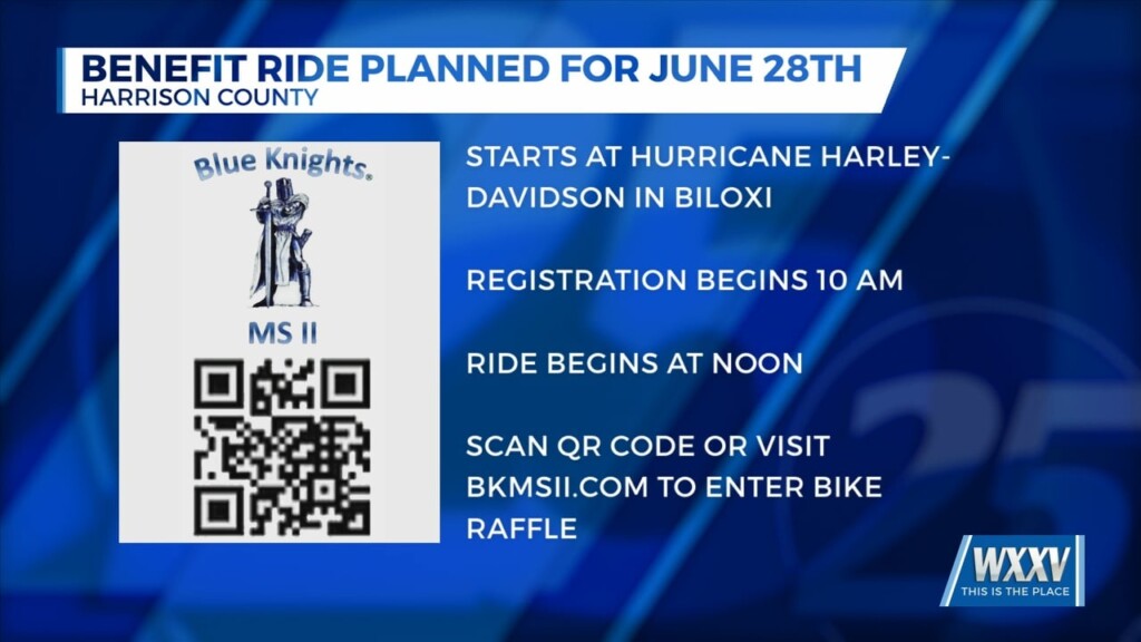 Blue Knights Holding Benefit Ride, Motorcycle Raffle