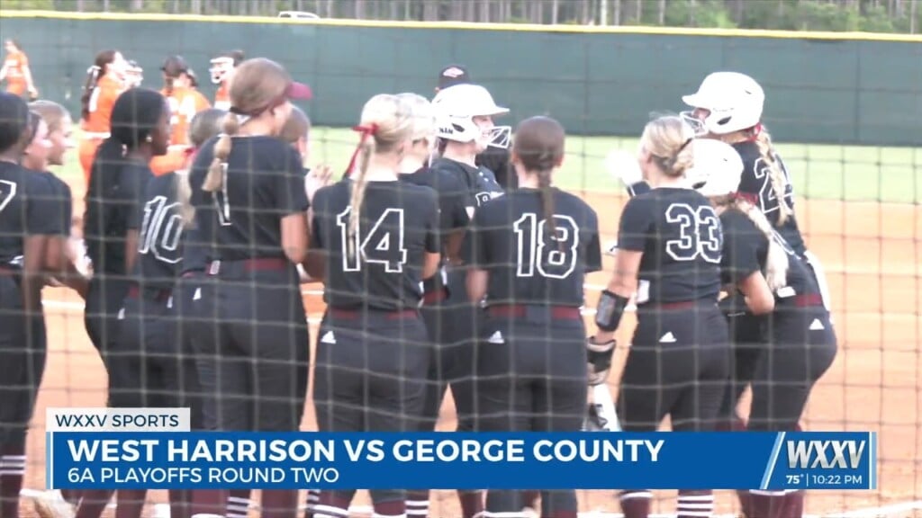 George County Softball Punches Ticket To South State Defeating West Harrison 10 1