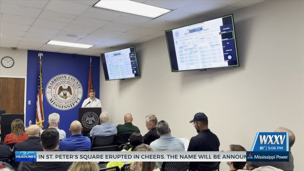 Harrison County Ema Hosts Hurricane Preparedness Meeting