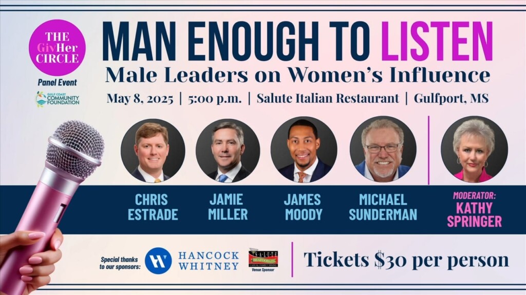Givher Circle Holding “man Enough To Listen” Panel