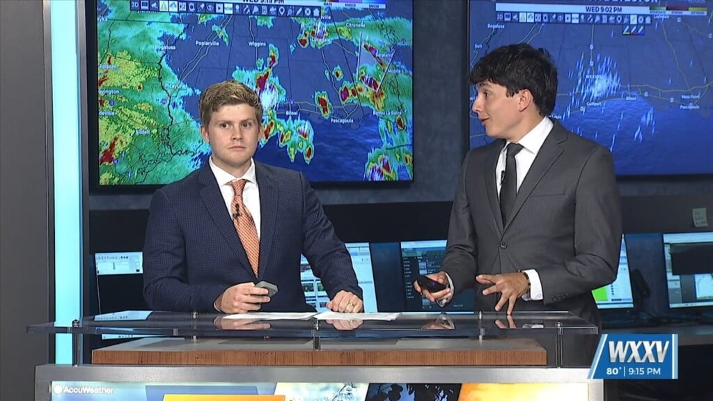 5/28 Sam Parker's "very Thunderous" Wednesday Night Forecast