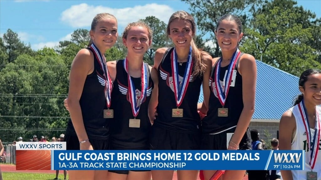 12 Track And Field Gold Medals Won By Classes 3a Through 1a!