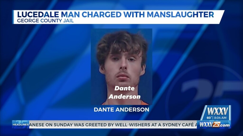 Lucedale Man Charged With Manslaughter