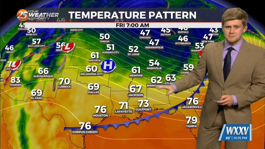5/19 Sam Parker's "a Cool Front" Monday Night Forecast