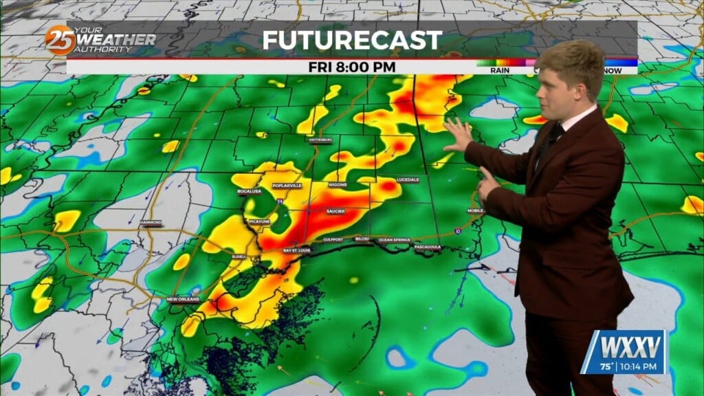 5/8 Sam Parker's "another Rainy Day Ahead" Thursday Night Forecast