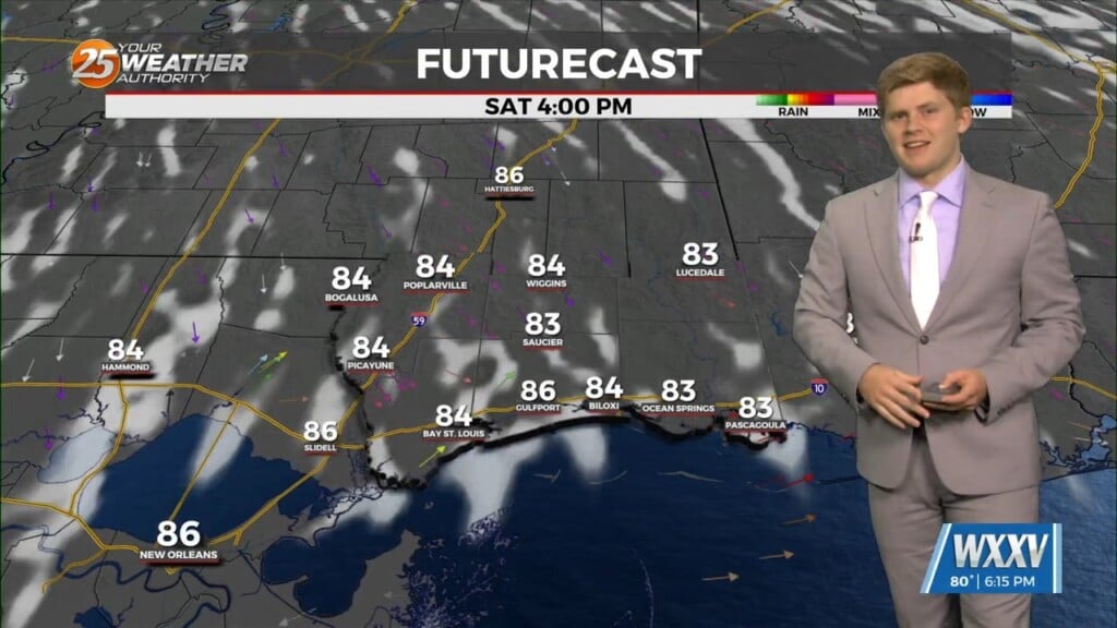 5/29 Sam Parker's "not Too Shabby" Thursday Evening Forecast