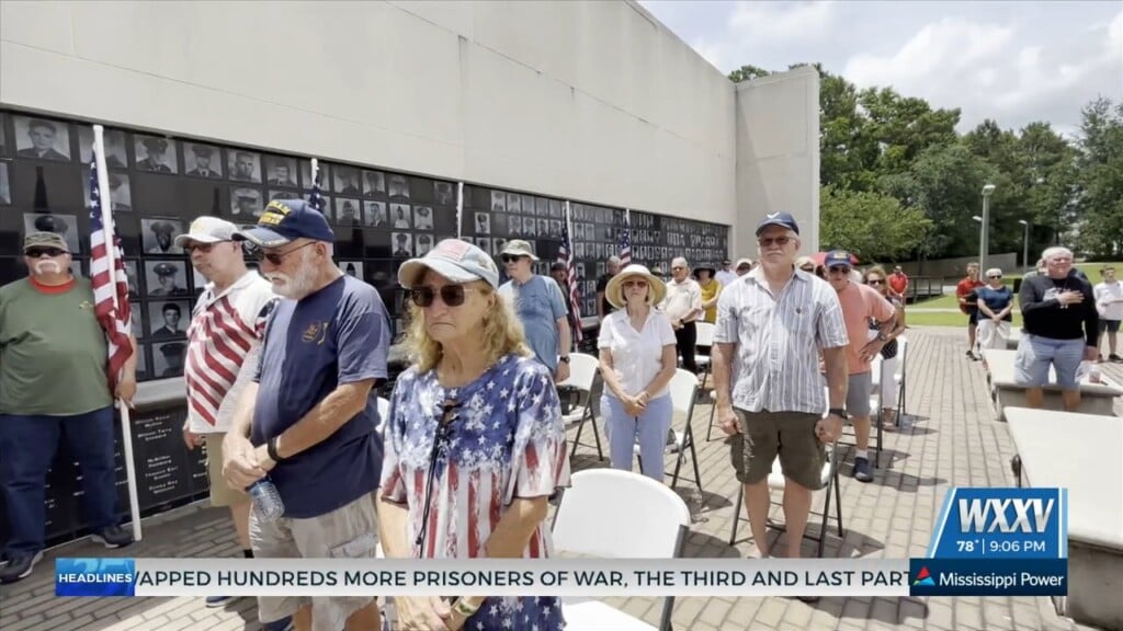 Memorial Day Lapel Pin Ceremony