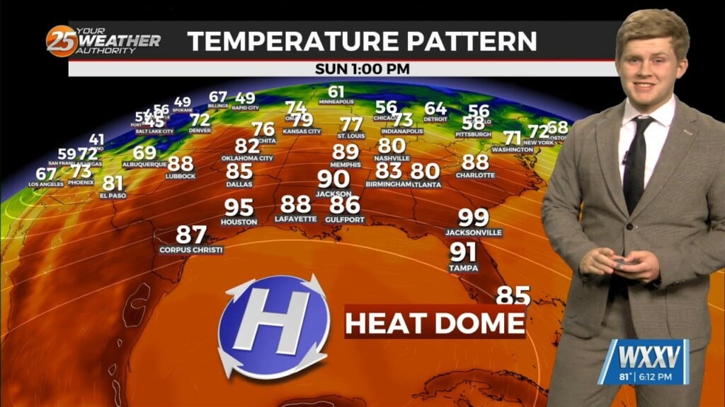 5/14 Sam Parker's "heat Dome Set Up" Wednesday Evening Forecast