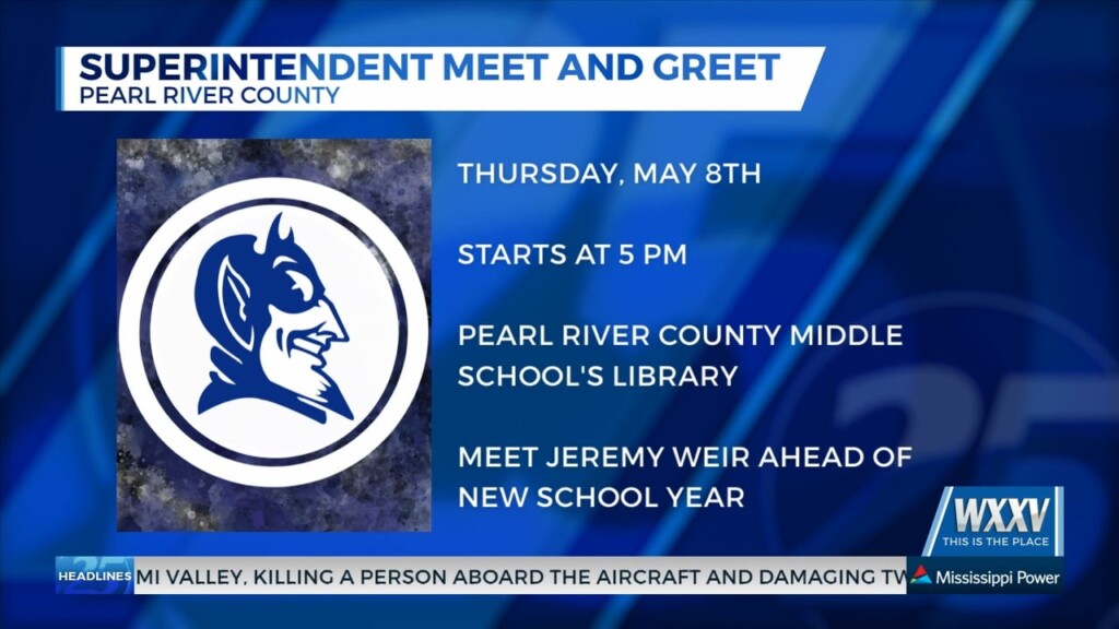 Meet And Greet With New Pearl River County Superintendent