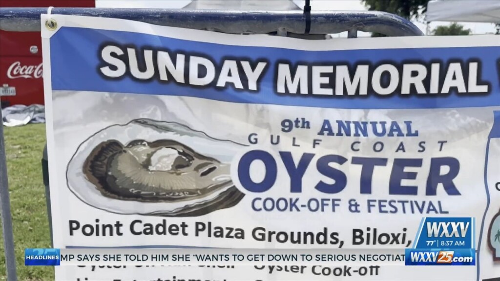 Gulf Coast Oyster Cook Off And Festival Took Place Over The Weekend