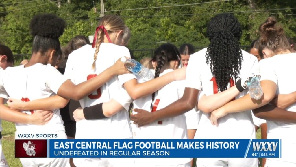 East Central Flag Football Makes History