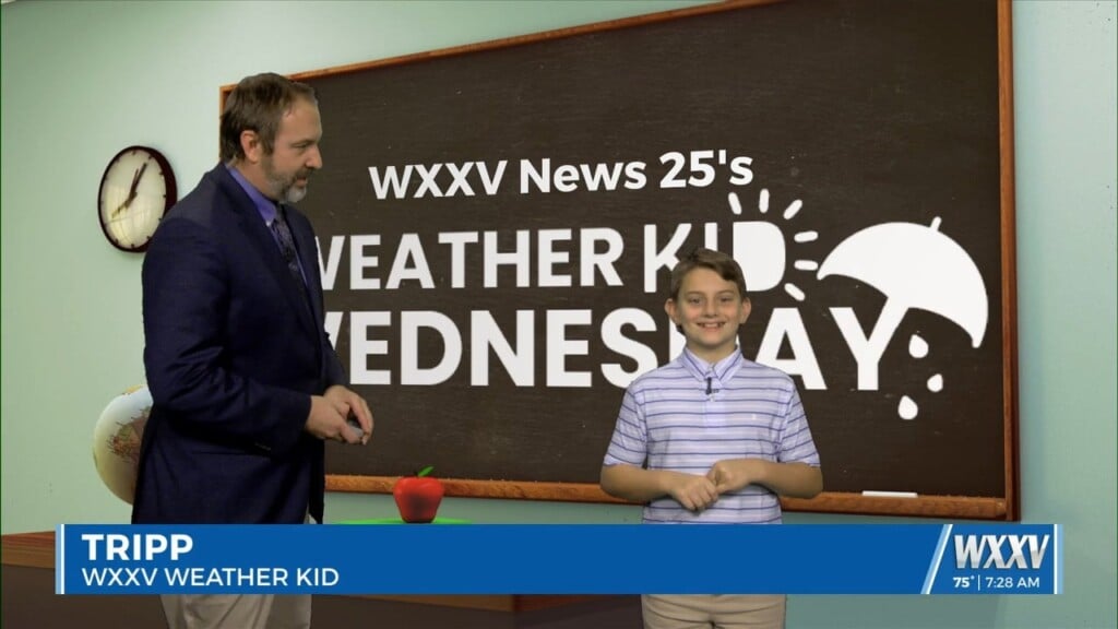 05/14 Tripp's "weather Kid" Wednesday Forecast