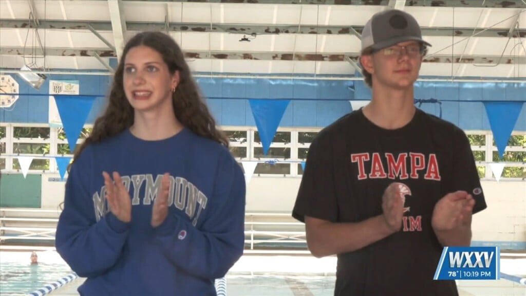 Local Athletes Annabelle Tarrant And Cody Ano Sign Swimming Scholarships To The Next Level!